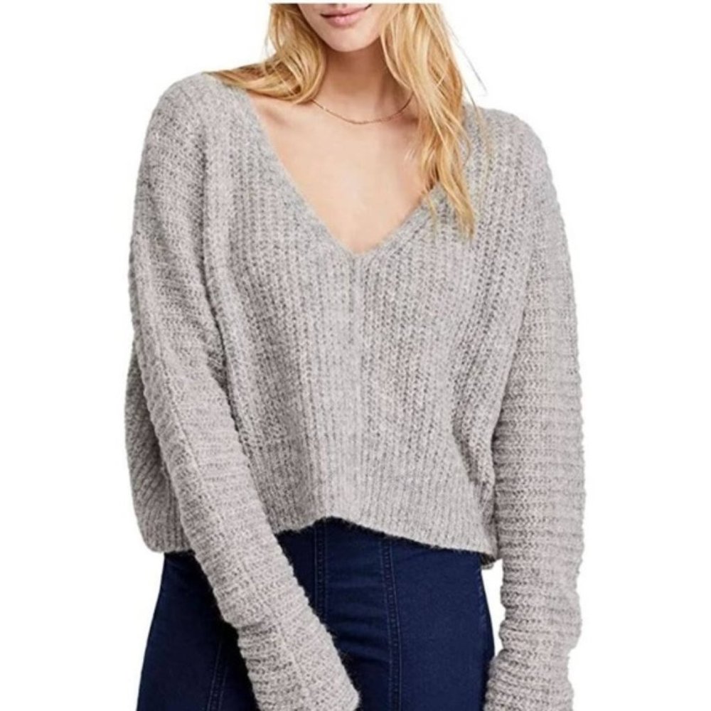 **DONATED**Free People Moonbeam Sweater oversized Alpaca blend